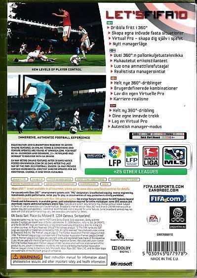 Fifa 10 - XBOX 360 (B Grade) (Genbrug)